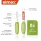 ELMEX Szczoteczki międzyzębowe ISO rozmiar 5 0,8 mm zielone, 8 szt