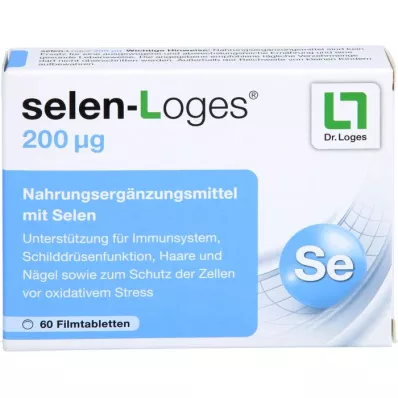 SELEN-LOGES Tabletki powlekane 200 µg, 60 szt