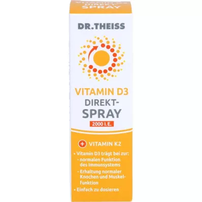 DR.THEISS Witamina D3 Direct Spray, 20 ml