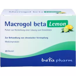MACROGOL beta Lemon roztwór doustny, 20 szt