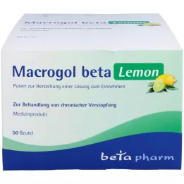 MACROGOL beta Lemon roztwór doustny, 50 szt