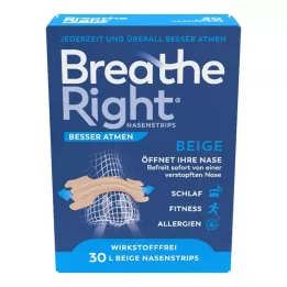 BESSER Breathe Breathe Right plaster do nosa, duży beżowy, 30 szt