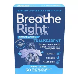 BESSER Breathe Breathe Right nasal pl. normal transp., 30 szt