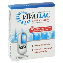 VIVATLAC SYNBIOTIKUM kapsułki powlekane dojelitowo, 10 szt