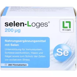 SELEN-LOGES Tabletki powlekane 200 µg, 200 szt