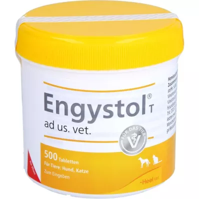 ENGYSTOL T ad us.vet.tablets, 500 szt