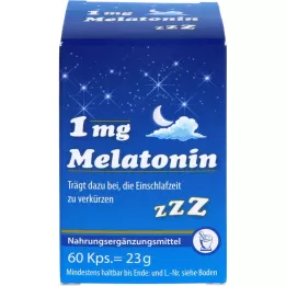 MELATONIN Kapsułki 1 mg, 60 szt