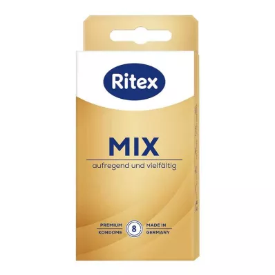 RITEX Prezerwatywy Mix, 8 szt RITEX Prezerwatywy Mix, 8 szt