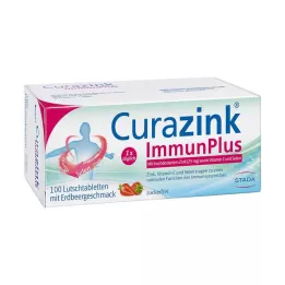 CURAZINK Pastylki do ssania ImmunPlus, 100 szt