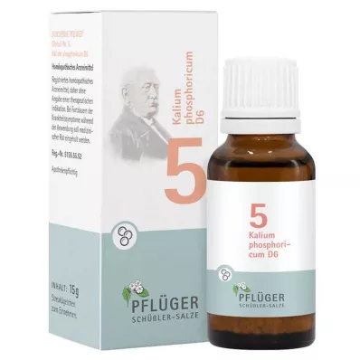 Biochemia Pflueger 5 Kalium phoricum D 6 globulek, 15 g