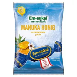 EM-EUKAL Cukierki z miodem Manuka, 75 g