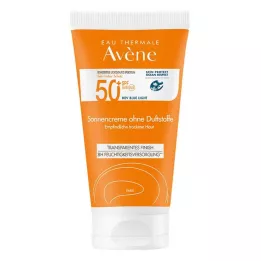 AVENE Krem przeciwsłoneczny SPF 50+ bezzapachowy, 50 ml