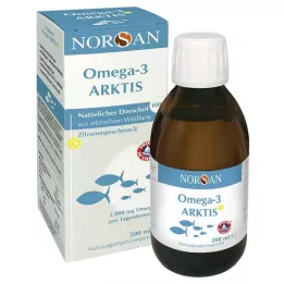 NORSAN Omega-3 Arctic z witaminą D3 w płynie, 200 ml