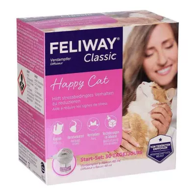 Feliway Classic Zestaw startowy dla kotów, 48 ml