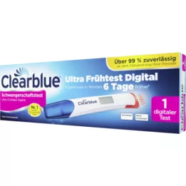 CLEARBLUE Test ciążowy Ultra Early Test Digital, 1 szt