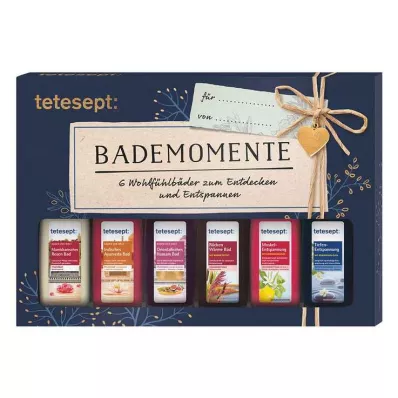 Zestaw upominkowy Tetesept do kąpieli, 6x20 ml
