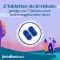 Imodium ostry duet - na ostrą biegunkę z wzdęciami, 12 szt