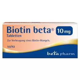 BIOTIN BETA Tabletki 10 mg, 50 szt