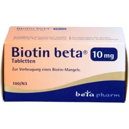 BIOTIN BETA Tabletki 10 mg, 100 szt
