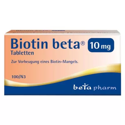 Biotyna beta 10 mg tabletki, 100 szt Biotyna beta 10 mg tabletki, 100 szt