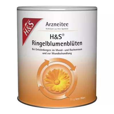 H&S Herbata z kwiatu nagietka, 15 g H&S Herbata z kwiatu nagietka, 15 g