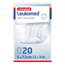 LEUKOMED wrażliwe na skórę sterylne 5x7,2 cm, 20 szt