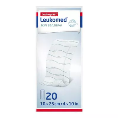 Leukomed® skóra wrażliwa 10x25 cm, 20 szt Leukomed® skóra wrażliwa 10x25 cm, 20 szt