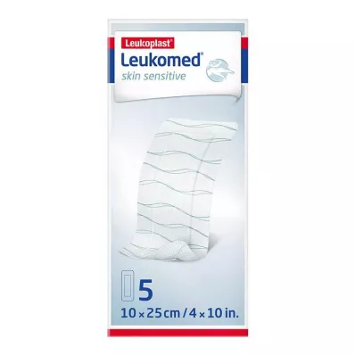 Leukomed® skóra wrażliwa 10x25 cm, 5 szt Leukomed® skóra wrażliwa 10x25 cm, 5 szt
