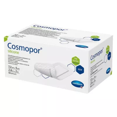 Silikonowy opatrunek na rany Cosmopor® 5x7,2 cm, 50 szt Silikonowy opatrunek na rany Cosmopor® 5x7,2 cm, 50 szt