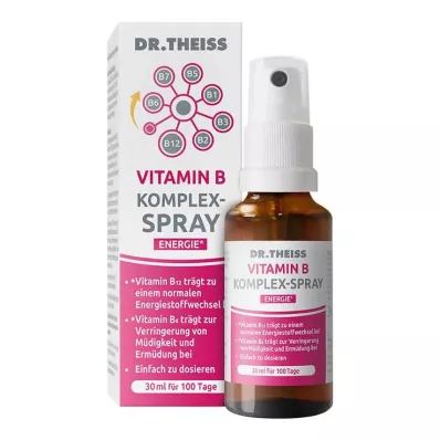 DR.THEISS Kompleks witaminy B w sprayu, 30 ml