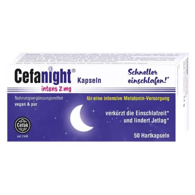 Cefanight intens 2 mg kapsułki twarde, 50 szt Cefanight intens 2 mg kapsułki twarde, 50 szt