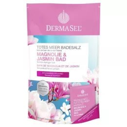 DERMASEL Sól do kąpieli z Morza Martwego Magnolia & Jaśmin, 1 p