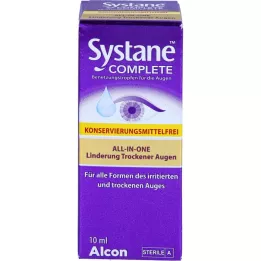 SYSTANE COMPLETE Roztwór nawilżający do oczu bez środka konserwującego, 10 ml