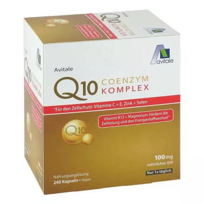 COENZYM Q10 100 mg Kapsułki+Witaminy+Minerały, 240 szt