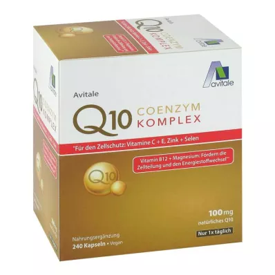 Koenzym Q10 100 mg kapsułki + witaminy + minerały, 240 szt Koenzym Q10 100 mg kapsułki + witaminy + minerały, 240 szt