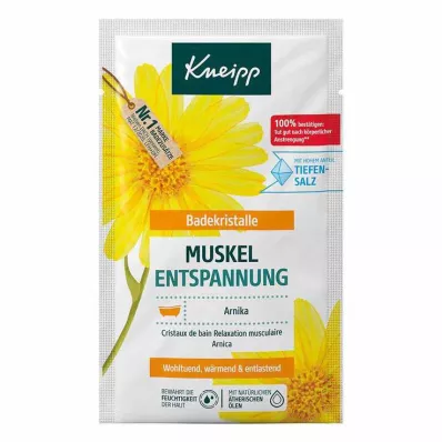 Kryształki do kąpieli Kneippa rozluźniające mięśnie, 60 g Kryształki do kąpieli Kneippa rozluźniające mięśnie, 60 g