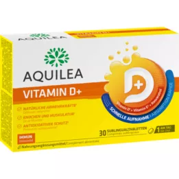 AQUILEA Tabletki witaminy D+, 30 szt