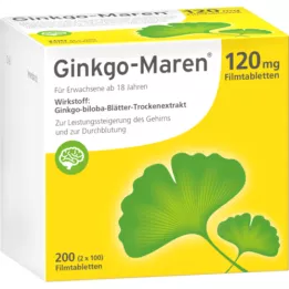GINKGO-MAREN Tabletki powlekane 120 mg, 200 szt