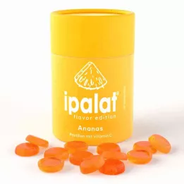 IPALAT Pastylki o smaku ananasa, 40 szt