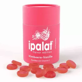 IPALAT Pastylki o smaku malinowo-waniliowym, 40 szt