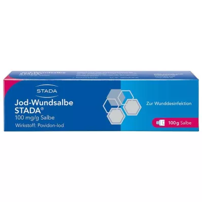 Jodowa maść na rany STADA 100 mg/g, 100 g Jodowa maść na rany STADA 100 mg/g, 100 g