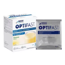 OPTIFAST Drink Banana Powder, 8X55 g