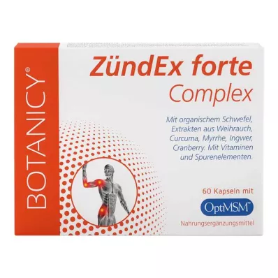 Botanicy Zündex forte Complex z kapsułkami Optimsm, 60 szt