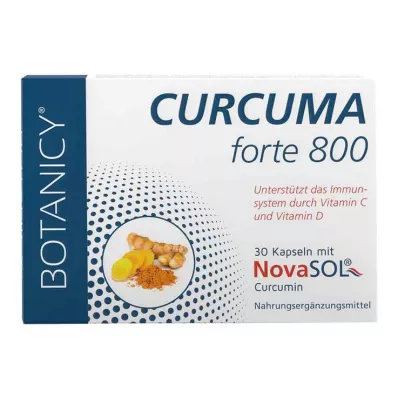 CURCUMA FORTE 800 z NovaSol Curcumin Capsules, 30 szt