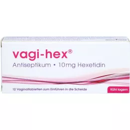 VAGI-HEX Tabletki dopochwowe 10 mg, 12 szt