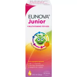 EUNOVA Syrop Junior o smaku pomarańczowym, 150 ml