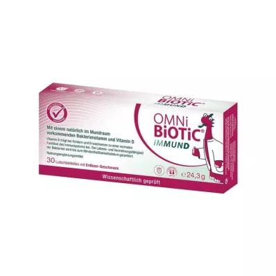 Omni Biotic Immune D pastylki do ssania, 30 szt Omni Biotic Immune D pastylki do ssania, 30 szt