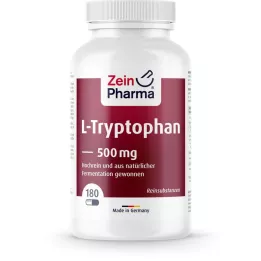 L-TRYPTOPHAN 500 mg kapsułki, 180 szt
