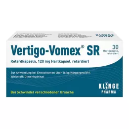 VERTIGO-VOMEX SR Kapsułki o powolnym uwalnianiu, 30 szt