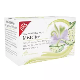 H&S Herbata jemiołowa z selenem i witaminami, torebka filtracyjna, 20X2 g